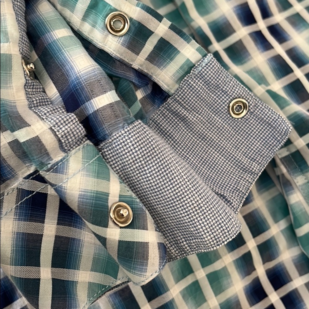 Age of Wisdom Men’s Western Style Shirt XXL - Picture 9 of 10